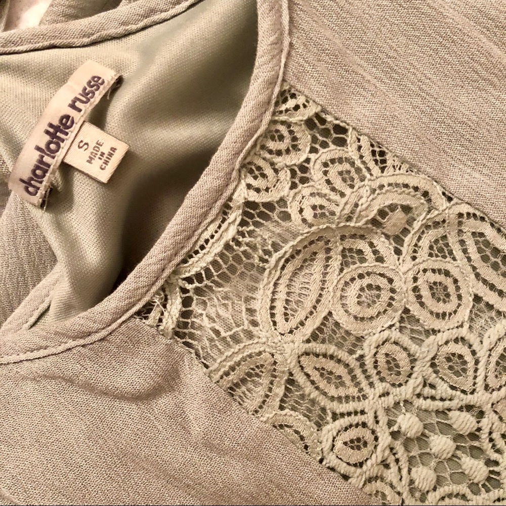 Charlotte Russe mint green dress